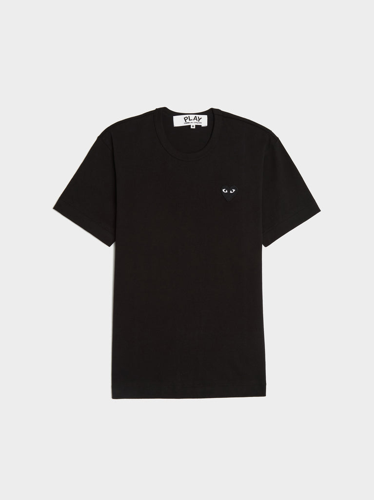 トップス PLAY COMME des GARCONS Black Heart T COMME des GARCONS PLAY Black Heart T-Shirt Black – T0K10