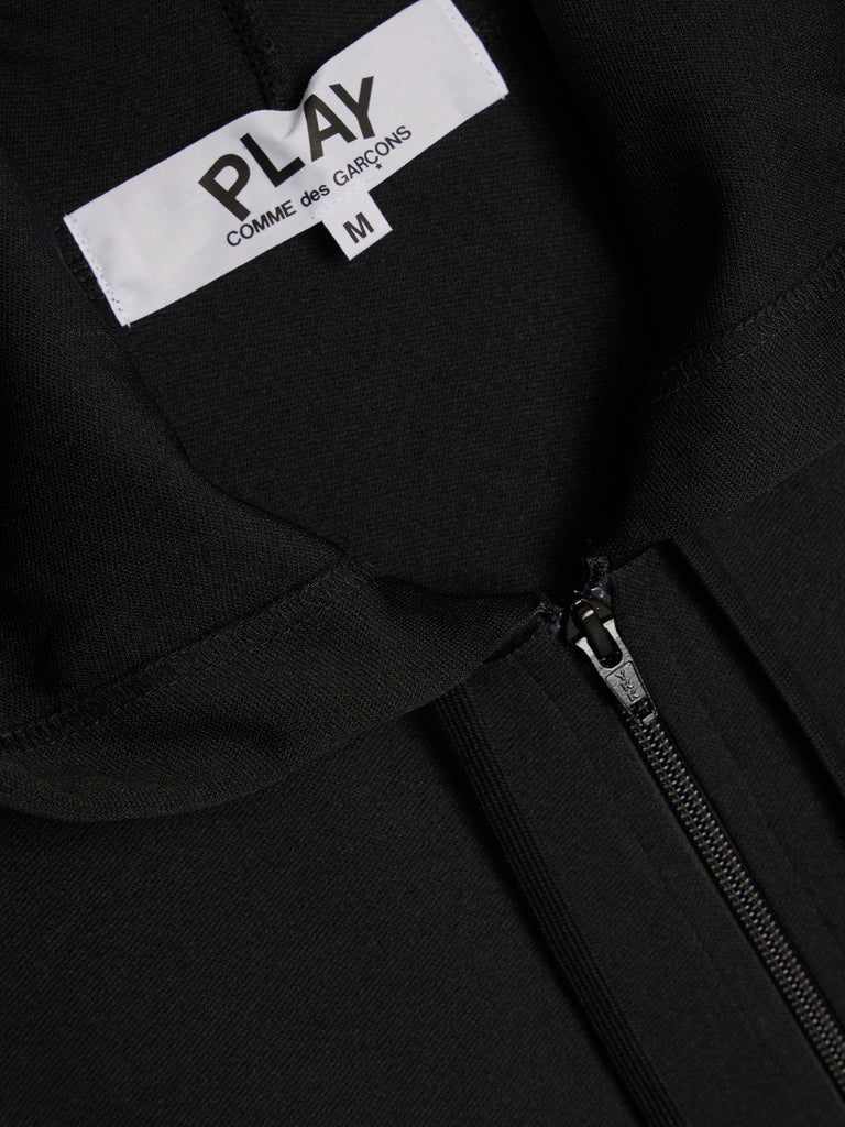 COMME des GARÇONS ブラック ジップアップコート M COMMEDESGARCONSPLAY_AZ-T254-