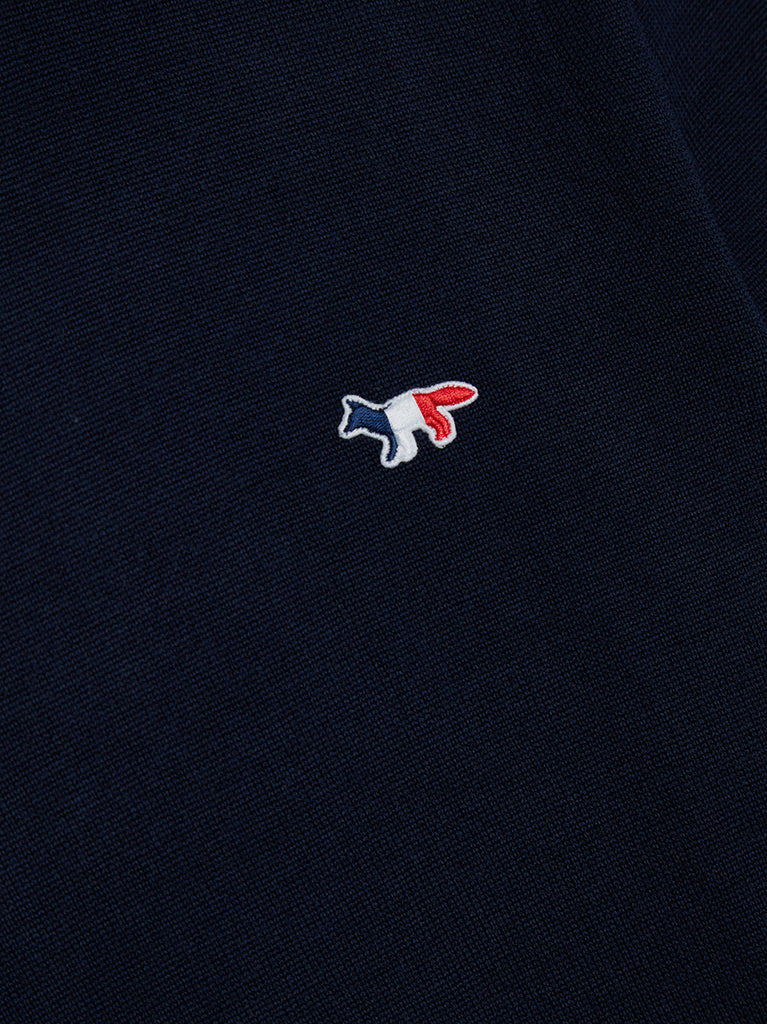 Tricolor Fox Patch Classic R-Neck | Maison Kitsune | 7017 REIGN