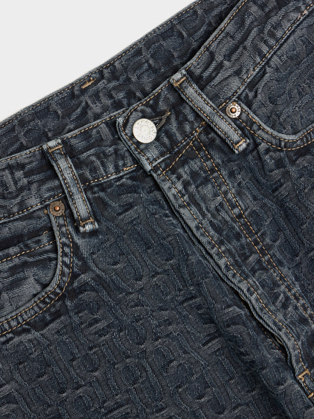 Acne Studios 1981F FN Monogram Dark, Blue