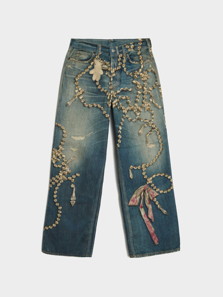 FN-UX-TROU000052, Mid Blue