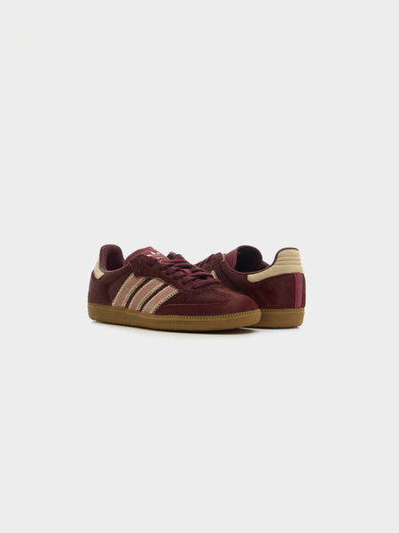 Samba OG W, Sand Strata / Maroon