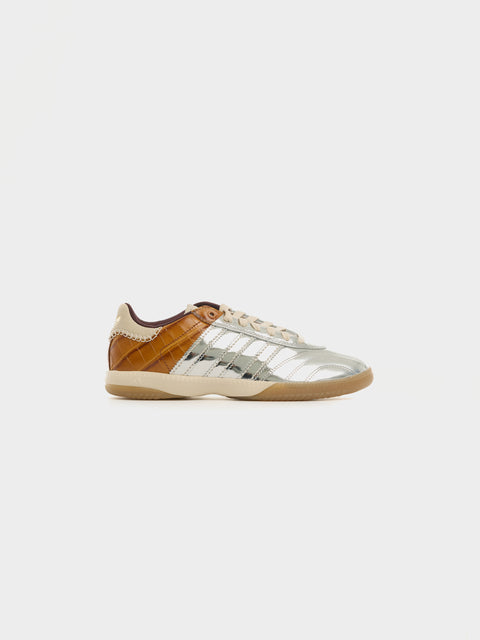 adidas x WB MN Samba Metallic, Silver Met / Easy Yellow S17