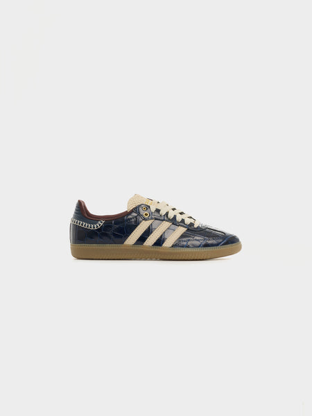 adidas x WB Samba, Collegiate Navy / Wonder White