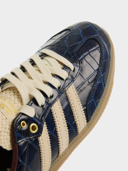 adidas x WB Samba, Collegiate Navy / Wonder White
