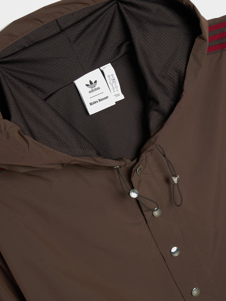 adidas x WB Nylon Anorak, Night Brown