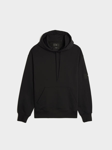 Y-3 Organic Cotton Terry Hoodie, Black