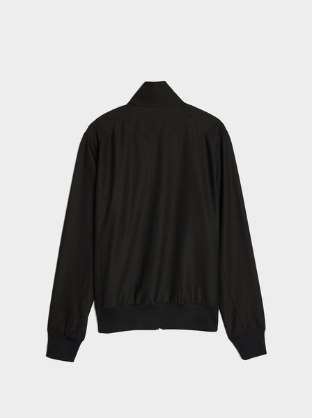 3-Stripes Refined Wool Track Top, Black