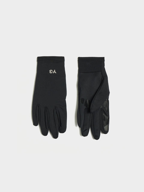 Y-3 Run Gloves, Black