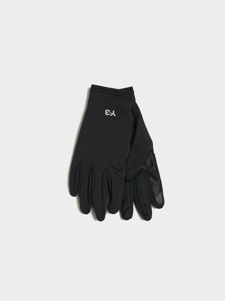 Y-3 Run Gloves, Black