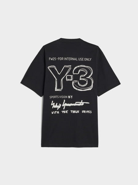M Merch SS Tee, Black
