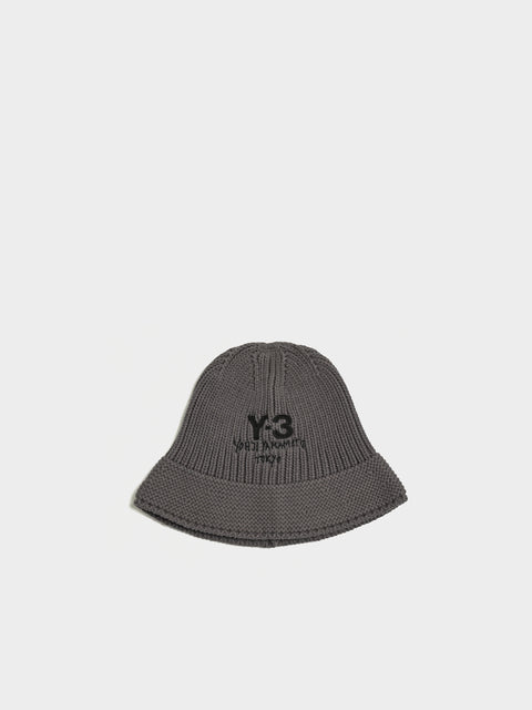 Y-3 Knit Bucket, Grey