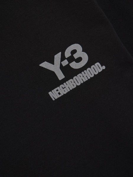 Y-3 x NBHD Logo LS Tee, Black