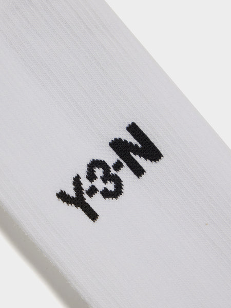 Y-3 x NBHD Socks, White