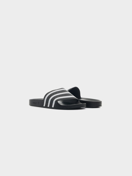 Adilette M, Core Black / White