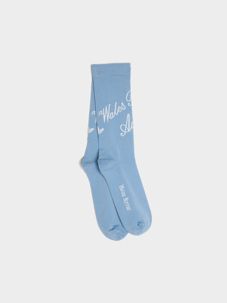 adidas x WB Short Socks, Ash Blue