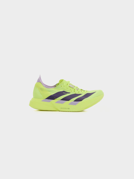 Adizero Adios Pro 4 M, Solar Yellow / Aura Plum