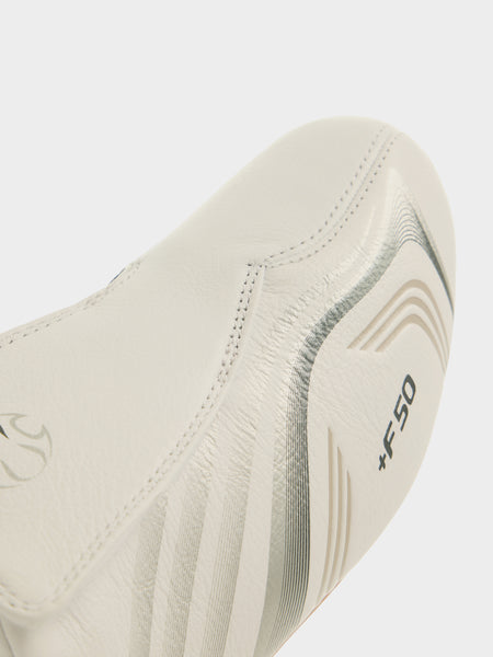 Taekwondo F50 W, White / Silver Metallic