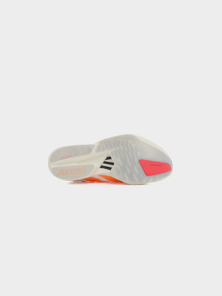 Adizero Adios Pro 4 M, White / Lucid Orange