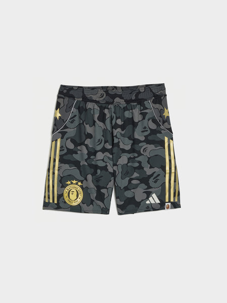 Bape Football Shorts, Black