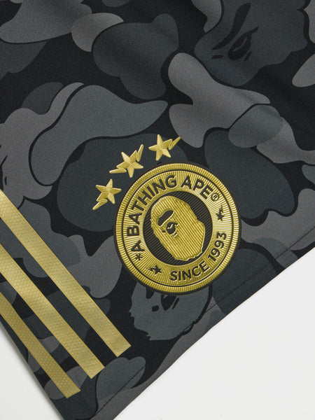 Bape Football Shorts, Black