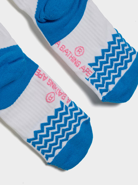 Bape Football Socks, White