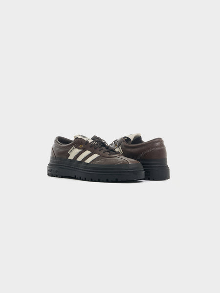 adidas x SFTM Samba LX Freizeit, Aura Coffee / Off White