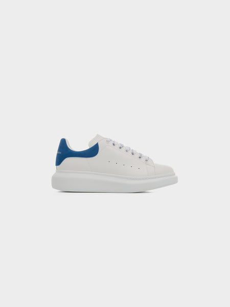 W Oversized Sneaker, White / Paris Blue