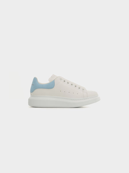 W Oversized Sneaker, White / Powder Blue