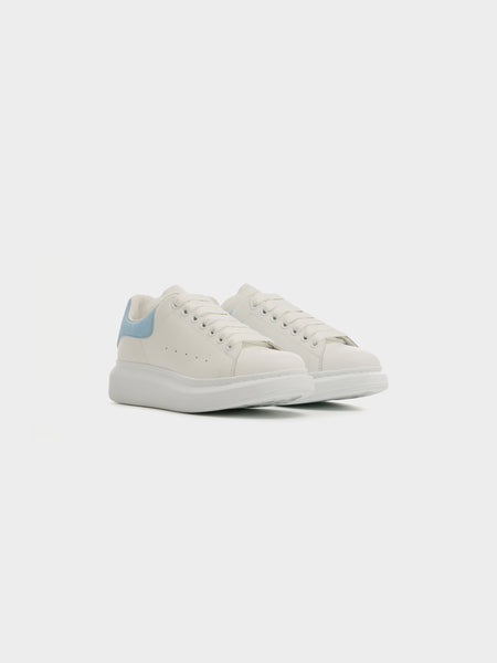 W Oversized Sneaker, White / Powder Blue