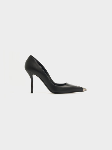 W Punk Pump, Black / Silver