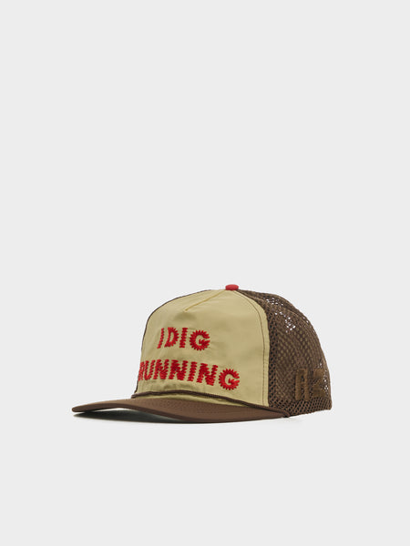 I Dig Running Trucker Hat OG, Pink