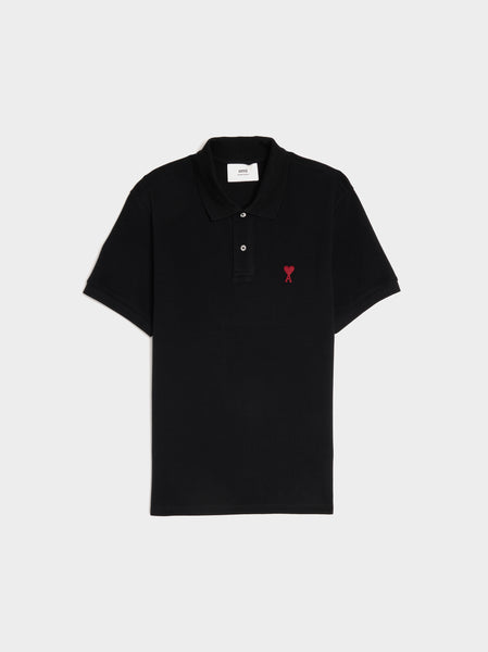 Ami De Coeur Polo Shirt, Black