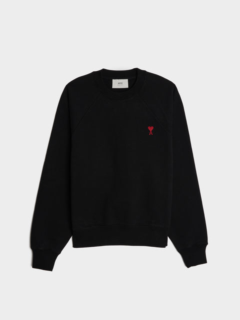 Red Ami De Coeur Sweatshirt, Black