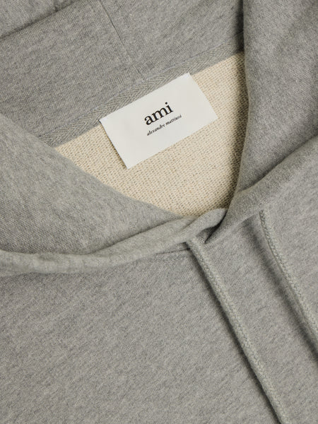 Small Red Ami De Coeur Hoodie, Heather Grey