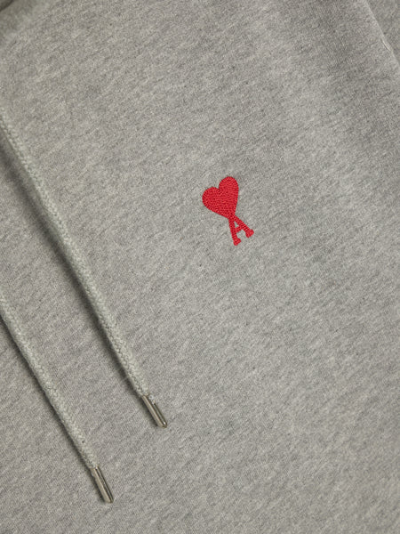 Small Red Ami De Coeur Hoodie, Heather Grey