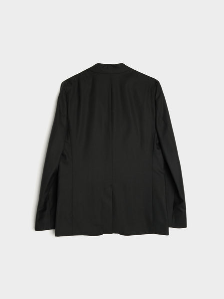 Classic Two Buttons Jacket, Black