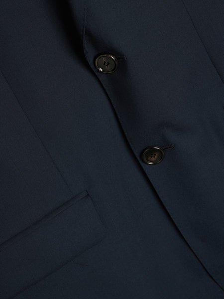 Classic Two Buttons Jacket, Night Blue