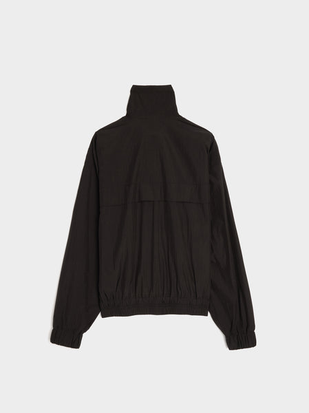 Ami Zipped Windbreaker, Black