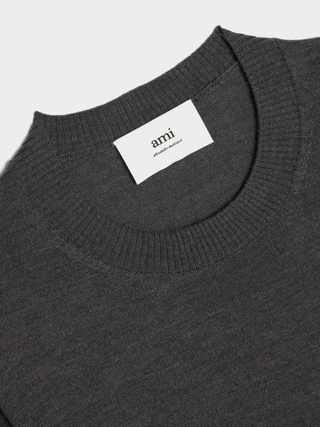 Classic Red ADC Sweater, Heather Grey