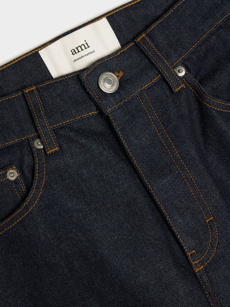 Classic Fit Raw Denim, Indigo