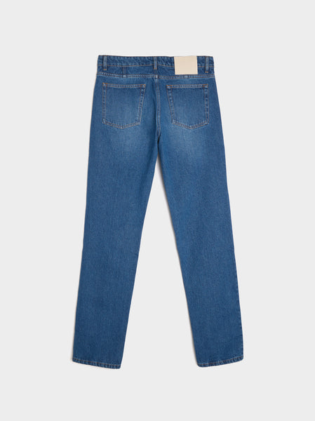 Classic Fit Jeans, Used Blue