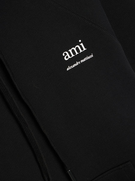 Ami AM Boxy Hoodie, Black