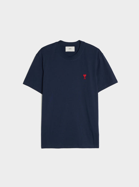 Small Red Classic ADC T-Shirt, Nautic Blue