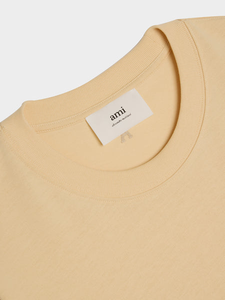 Ami AM T-shirt, Cream