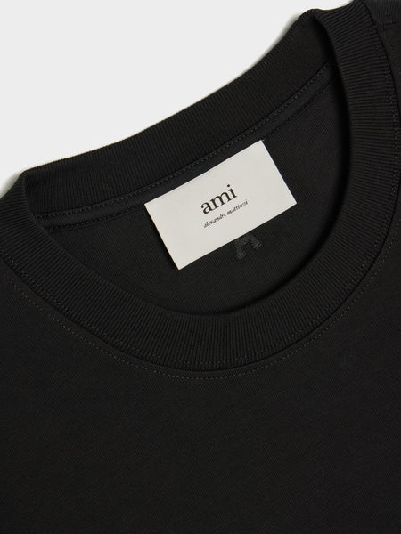 Ami AM LS Shirt, Black