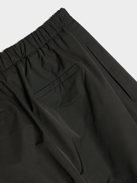 Two Tuck Balloon Pants, Black