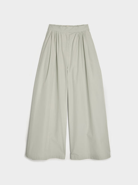 Shirring Banding Pants, Light Grey