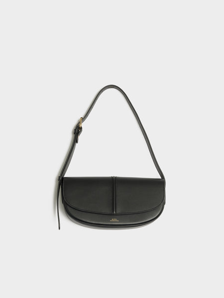 SAC Betty Shoulder Smooth Leather, Black