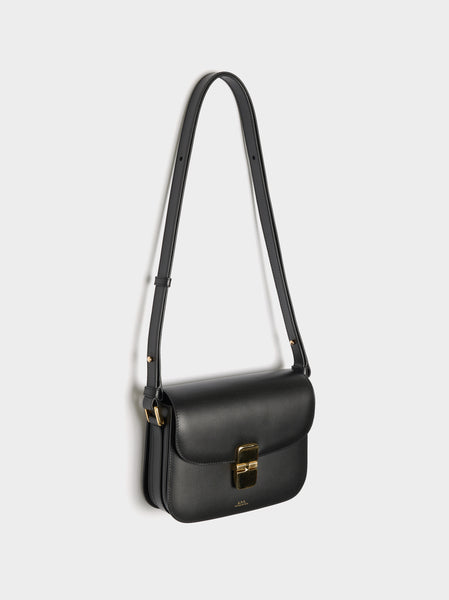 Sac Grace Small Smooth Leather, Black